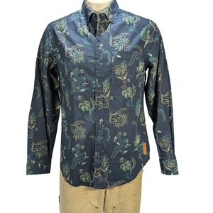 Scotch & Soda Men's Tapestry Print Button Down Shirt Sz S NWT $98